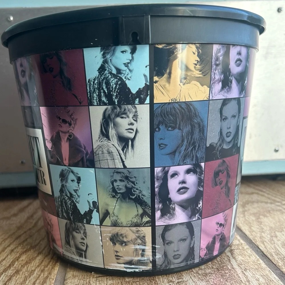 Taylor Swift The Eras Tour Collectible Movie Theater Popcorn Bucket AMC 170 Oz.